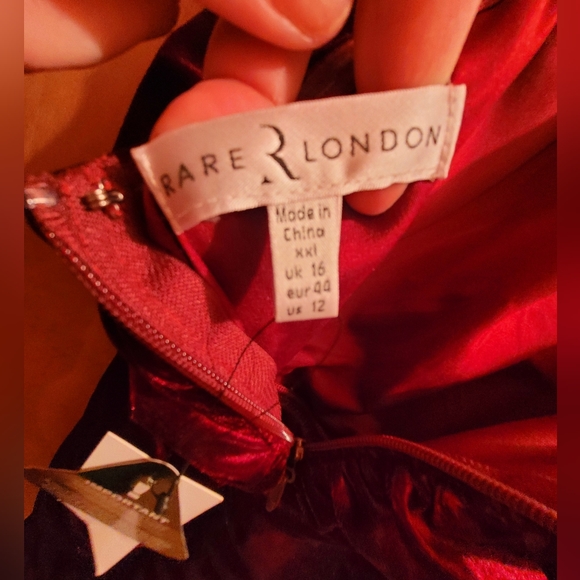 Velvet Formal Dress - Picture 4 of 4